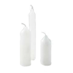 Thumbnail image #1 for Hollowick/Steelite Select Wax CC4.37W-200 Cartridge Candle, 4-3/8"H x 1-3/16" Dia., White