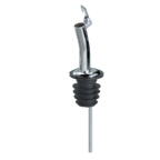 Thumbnail image #1 for TableCraft Products Free Flow 320C Liquor Pourer, Hinged Flip Cap, Collarless, Chrome-Plated Case of 60