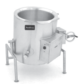 Product image #5 for AccuTemp Edge Series 60 Gallon Electric Self-Contained Tilting Floor-Mounted Steam Kettle