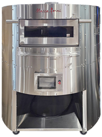 Marra Forni Electric Rotator Brick Oven with 43-1/4-Inch Bi-Directional Rotating Marra Stone Deck