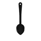 Thumbnail image #1 for Thunder Group PLSS211BK 13" Solid Polycarbonate Serving Spoon, Black, Non-Insulated Handle Case of 6 Dozen