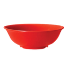 Thumbnail image #1 for G.E.T. Red Sensation M-811-RSP Red Melamine Bowl, 1 qt., Round, 7-1/2" Diameter 1 Dozen