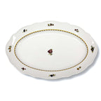 Thumbnail image #1 for Libbey Marie Christine by Bauscher 645203511321011 Porcelain Oval Platter, 14" x 9-3/8"
