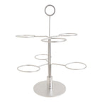Thumbnail image #1 for Global Tableware Collective Bonna Buffet BNMGYCLD06KK 6-Tier Stainless Steel Tea Serving Stand