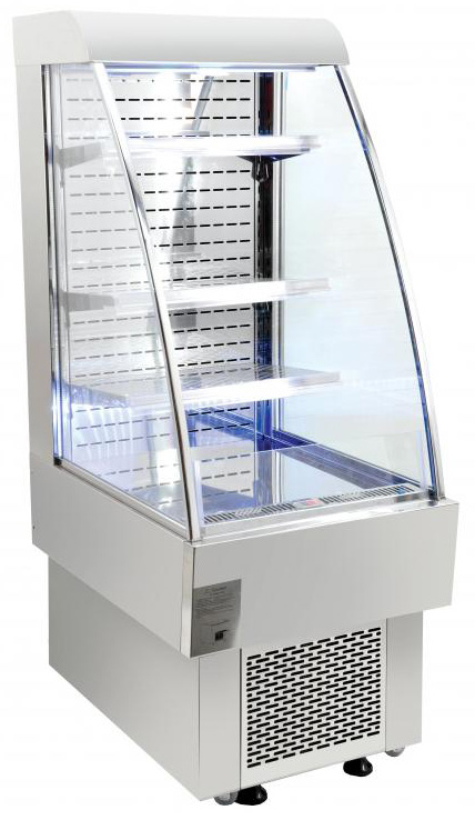 Product image #5 for Omcan Open Refrigerated Floor Display Case, 23.6-Inch Wide, 8.12 Cu. Ft., Self-Contained
