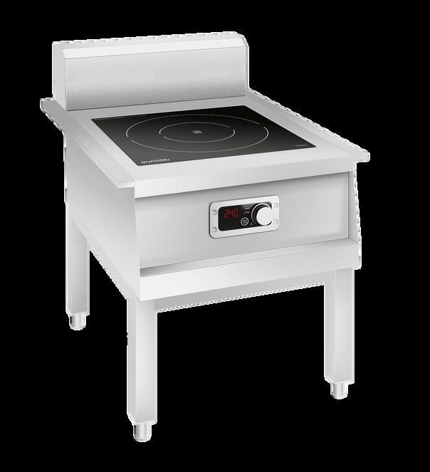 Product image #6 for Eurodib USA Single-Burner Stock Pot Commercial Induction Cooktop with Legs, 5000W, 240V