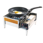 Thumbnail image #2 for Cal-Mil Monterey 22115-15 Butane Stove Frame Only, Burner Not Included, 14"W x 12-1/4"D x 7-1/4"H