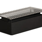 Thumbnail image #2 for Cal-Mil 23708-13 Rectangular Chafer Alternative Stand, 20"W x 10"D x 7"H, Black Metal