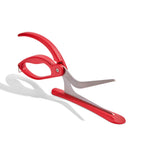 Thumbnail image #1 for Browne USA Foodservice Cuisipro 57446505 Pizza Shears, Stainless Steel Blades, Red, 11" Case of 6