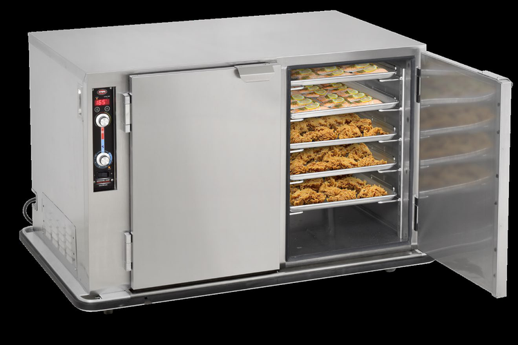 Product image #5 for FWE MT-1826-14 Mobile Undercounter Humidified Heated Holding Cabinet, 10 Pan Capacity, 2 Doors