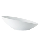 Thumbnail image #1 for G.E.T. San Michele B-798-W . . Melamine Oval Bowl, 2-1/2 qt, 20 x 10 x 6 in, White Case of 6