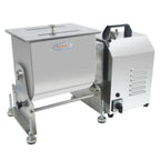 Thumbnail image #2 for Hakka Brothers Corp Hakka food processing FME30TB Electric Meat Mixer, 45 lb Capacity, Stainless Steel, 90° Tilting Tank