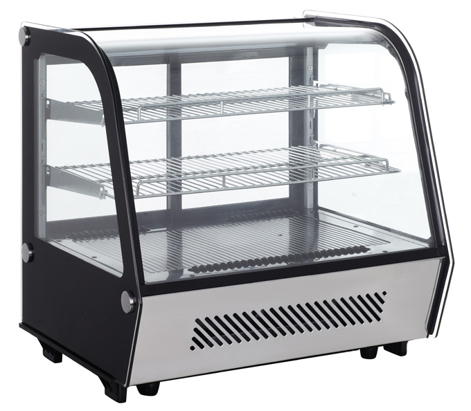 Product image #2 for Black Diamond 28-Inch Countertop Refrigerated Display Case, 4.2 Cu. Ft., Bottom-Mount Self-Contained