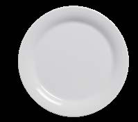Product image #3 for Jane 7-Inch Round Wide Rim Melamine Plate