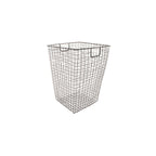 Thumbnail image #1 for G.E.T. Urban Renewal WB-301-MG Round Powder-Coated Iron Serving Basket, Metal Grey, 16-1/2" x 25" H Case of 6