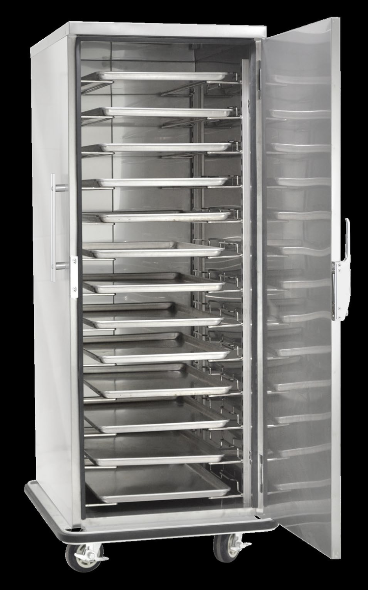 Product image #4 for Full-Height Insulated Enclosed Transport Cabinet with 13 Universal Tray Slides