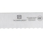 Thumbnail image #1 for Thunder Group SLKF418YW 12-Inch Wavy-Edge Slicer with Yellow Polypropylene Handle, German Steel, NSF Case of 6