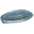 Thumbnail image #1 for Dinex Proex DXL900PDCLR Clear Plastic Dome Lid for Casserole Containers