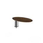 Thumbnail image #1 for Steelite Mogogo, Modular MGCIAY15WSXX Modular Display Shelf, 16"W x 8"D x 6-1/2"H, Oval, Bengali Mango Wood Laminate