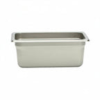 Thumbnail image #1 for Libertyware 9144 1/4 Size Solid Steam Table Pan, 4" Deep, 23 Gauge, 18/8 Stainless Steel, Anti-Jam Case of 48