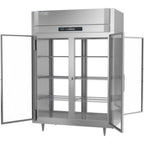 Thumbnail image #2 for Victory Refrigeration UltraSpec™ RS-2D-S1-EW-PT-G-HC Two-Section Pass-Through Reach-In Refrigerator, 55.6 cu. ft., Glass Doors, Stainless Steel