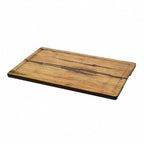 Thumbnail image #1 for G.E.T. Granville SB-1409-ACW . . Rectangular Melamine Display Board, 14" x 9", Faux Acacia Case of 6
