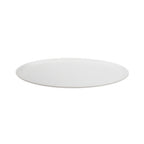 Thumbnail image #1 for G.E.T. GET ML-1125-AW Round Melamine Display Tray, 11-1/4 in Diameter, White Case of 12