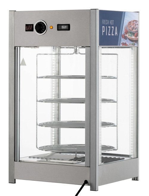 Product image #10 for KoolMore 12-Inch Floor Model Commercial Heated Pizza Display Warmer with 4 Rotating Racks