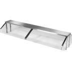 Thumbnail image #1 for Piper Products/Servolift Eastern Elite BPG-74 Double-Sided Buffet Protector Guard with End Guards, 74"W, for 5 Openings
