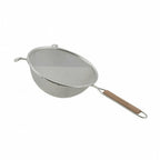 Thumbnail image #1 for Libertyware WHSSF7 7-1/4" Fine Single-Mesh Stainless Steel Strainer with Wood Handle Case of 48