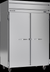 Thumbnail image #5 for Beverage-Air Horizon Series 52-Inch Wide Two-Section Top-Mount Reach-In Refrigerator with Solid Doors