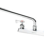 Thumbnail image #4 for Krowne Royal Series 15-512L 8-Inch Center Deck Mount Manual Faucet with 12-Inch Swing Spout and Ceramic Valve Case of 12