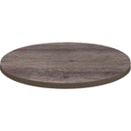 Thumbnail image #1 for Oak Street Urban UB30R-WB Round Table Top, 30" Diameter, 2" Thick, Weathered Barnwood Laminate, 2mm PVC Edge