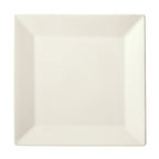 Thumbnail image #1 for Winco Royalsquare RPS-1125-AW Square Porcelain Plate, 11-1/4-Inch, American White 1 Dozen