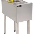 Thumbnail image #6 for Perlick Corporation Top Shelf TSF12PS-SR 12-Inch Stainless Steel Underbar Prep Sink, Single Bowl with Built-In Glass Rinser