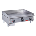 Thumbnail image #1 for Royal Range of California Delux Series RDSA-24-D Countertop Gas Griddle, 24"W x 30"D, Smooth 1" Steel Plate, Thermostatic Controls
