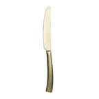 Thumbnail image #1 for Steelite International Varick, Malcolm 5733SX042 9-Inch 18/0 Stainless Steel Hammered-Finish Dinner Knife 1 Dozen