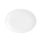 Thumbnail image #4 for Global Tableware Collective Bonna, Moove BNMOV20OV Porcelain Oval Plate, 8" x 6.125" x 0.75" 1 Dozen