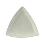 Thumbnail image #1 for Tuxton China DuraTux®© BWZ-1248 Ceramic Plate, 12-1/2", Triangular, Rolled Edge, White Case of 6