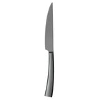 Thumbnail image #1 for Reserve by Libbey - Aspect 957 5762 Forged Gunmetal PVD-Coated 18/10 Stainless Steel Steak Knife, 9-3/8-inch