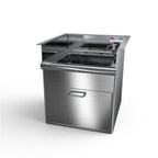Thumbnail image #1 for NBR Equipment DI-1-091106STD Drop-In One-Compartment Stainless Steel Sink, 16-1/2"W x 17-1/2"D x 17-1/4"H, 6" Deep