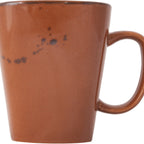 Thumbnail image #2 for International Tableware Savannah SV-17-TE 12 oz Speckled Ceramic Coffee Cup with Handle 1 Dozen