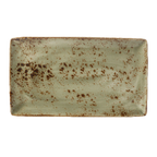 Thumbnail image #1 for Steelite Performance, Craft Green 11310556 Rectangular Tray, 13 x 7.5 x 0.75 in, Alumina Vitrified, Green