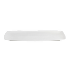 Thumbnail image #2 for Steelite International Folio, Alpha Ceram Parliament 6940E661 Porcelain Oblong Tray, 14" x 8", Microwave/Dishwasher Safe