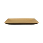 Thumbnail image #2 for G.E.T. Greenovations - EGS ECO99SQ-PB . . 9-inch Square Brown Melamine Plate with Rolled Edge Case of 6