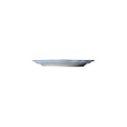 Thumbnail image #2 for Steelite International Folio, Porcelain 62565FP813 6-1/2" Round Porcelain Rim Plate, Scalloped Edge, Willow Rim Blue Case of 2 Dozen
