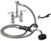Thumbnail image #3 for Krowne Royal Series Deck-Mount Utility Spray Assembly, 4-Inch Adjustable Centers, 72-Inch Stainless Steel Hose