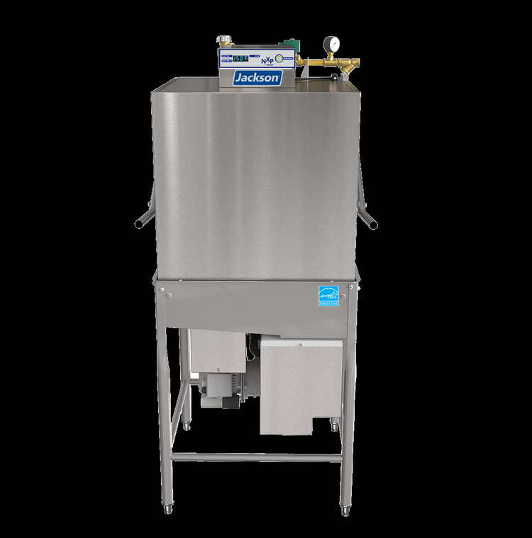 Product image #6 for Jackson WWS NXP-HTD High-Temperature Electric Door-Type Dishwasher with Built-In 70°F Booster, Universal Straight-Thru/Corner