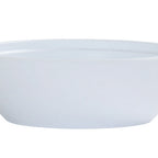 Thumbnail image #1 for Cal-Mil Cove 26144-8-15 Melamine Bowl, 48 oz, 8" Round, 2.75"H, Matte White Case of 6