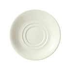 Thumbnail image #1 for Winco BSC-65RE-AW Porcelain Saucer, 6-7/8-inch Round, Rolled Edge, American White Case of 3 Dozen